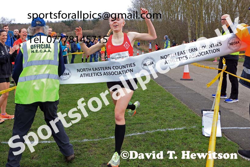 Senior Women, Veteran Women (Over-35) and Veteran Men 2024 NECAA Road Relays Champs., Hetton Lyons Country Park, Hetton le Hole, County Durham. Photo: David T. Hewitson/Sports for All Pics